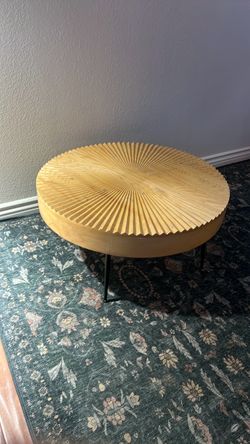 Round Coffee table boho