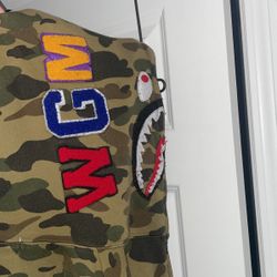 Bape Camo Zip Up