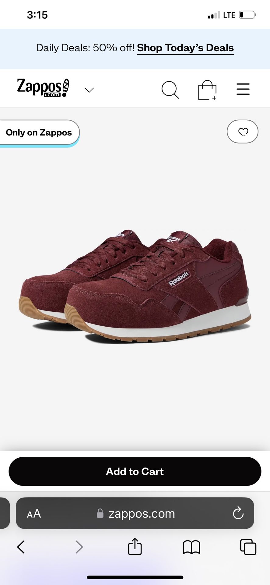 Reebok® Work Harman Work EH Comp Toe footwear