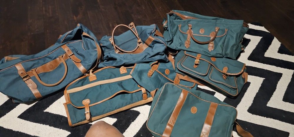 Vintage Polo Luggage Set