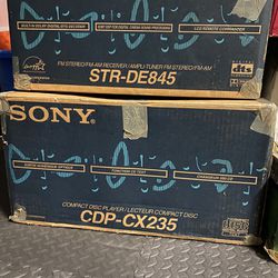 SONY Stereo System Components