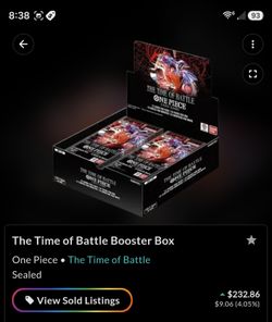 One Piece OP16 The Time of Battle Booster Box