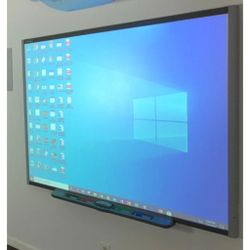 SMART Board SB680 77" Interactive Touch Sensitive Whiteboards. 2 New, 1 used