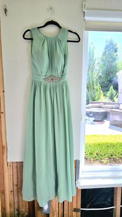 Beautiful Mint Dress For Wedding, Promoter Etc...