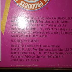 University Barbie UT . 