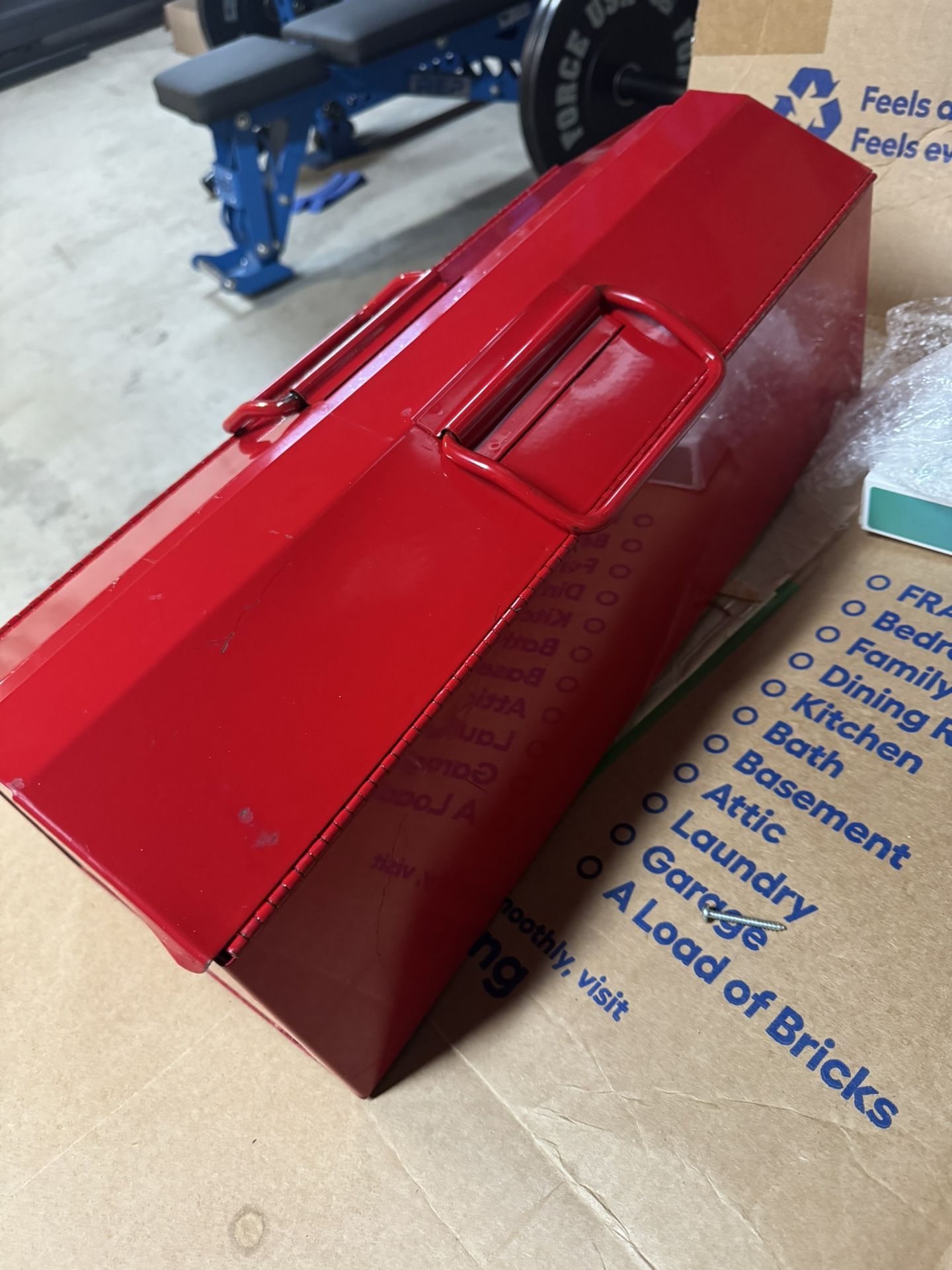 Vintage Heavy Metal Tool Box