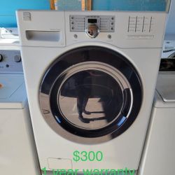 (Used normal wear) beautiful Kenmore Washer(1 Year Warranty)