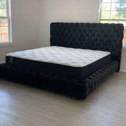 $699 Brand New King Bed Frame With Mattress (Read Description Below)