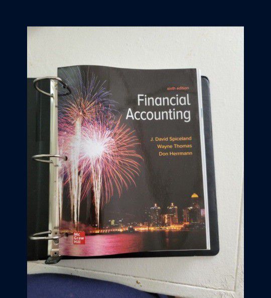FINANCIAL ACCOUNTING/ 6 Edition/ COLLEGE BOOK / Brand New
