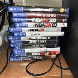 PS4 Games 