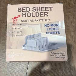 New. Bed Sheet Holder