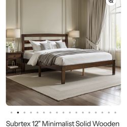 SUBRTEX Cosmos Twin Bed Frame