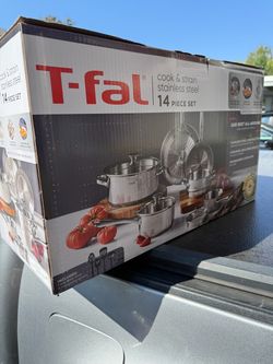 Stainless steel pots and pans set
