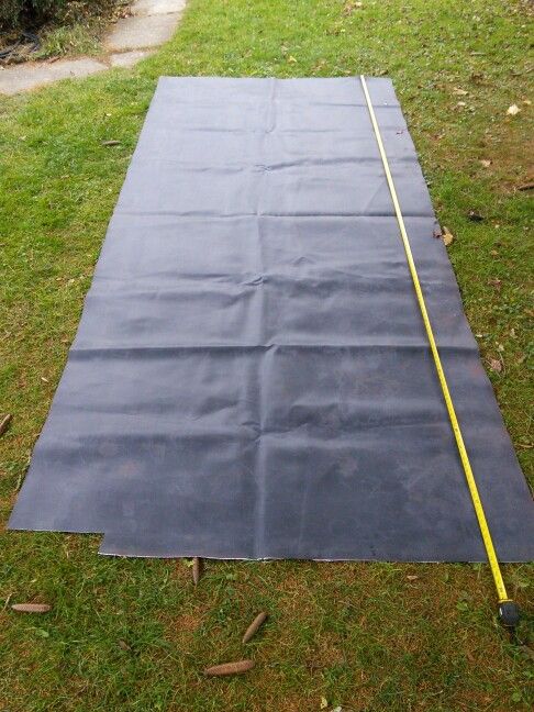 Rubber Roof 12ft X 6ft