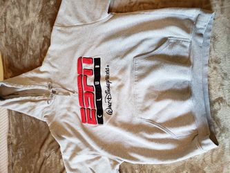 Vintage ESPN Club Walt Disney World Hoodie Sweater Sweatshirt XL Embroidered