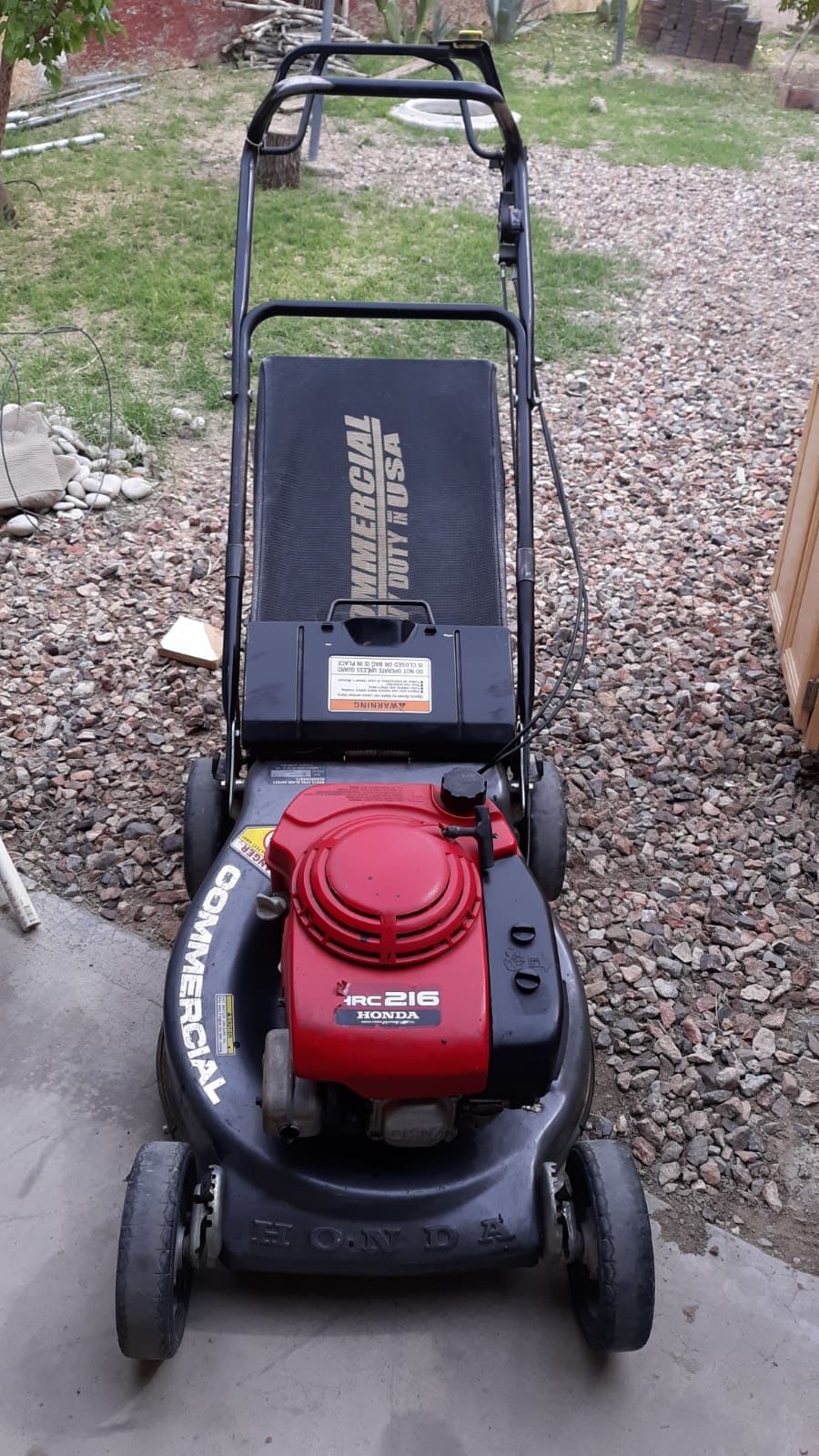 Honda Commercial Lawnmower HRC216