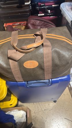 Mulberry Company Brown Leather Duffle Bag