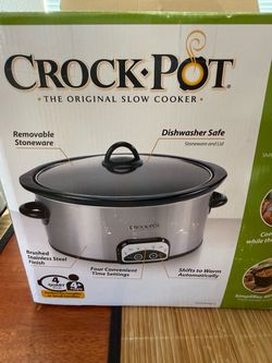 Crock-Pot Slow Cooker 4 Quart Oval
