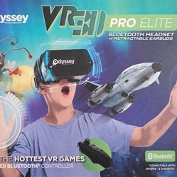 VR 3D Pro Elite Bluetooth Headset