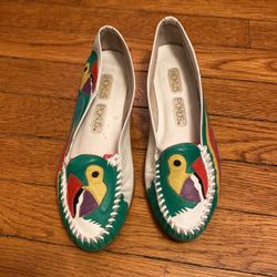 Vintage Brazilian Leather Loafers 7M