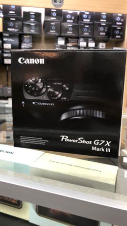 Canon PowerShot G7X Mark III Camera Brand New