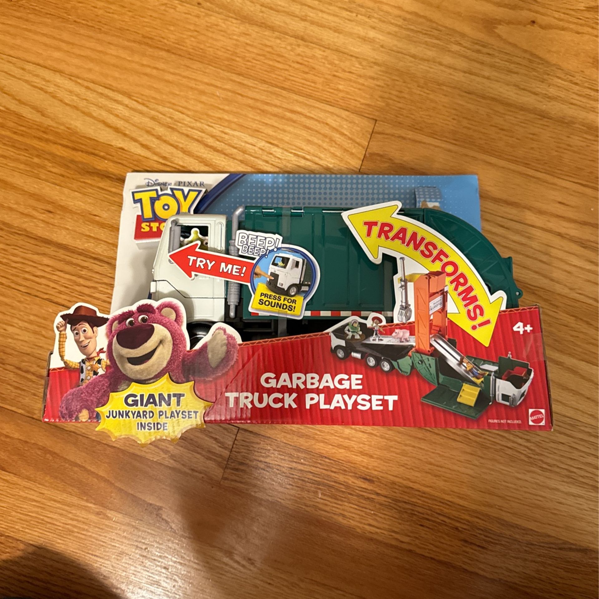 Disney Pixar Toy Story Garbage Truck Playset - Transforms