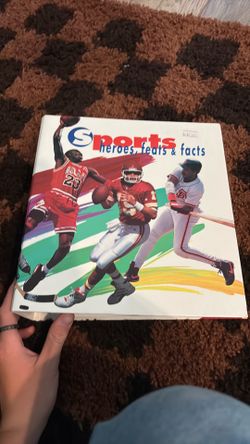 1994 "Sports Heroes, Feats & Facts" 3-Ring Binder