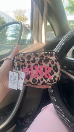 PINK keychain wallet