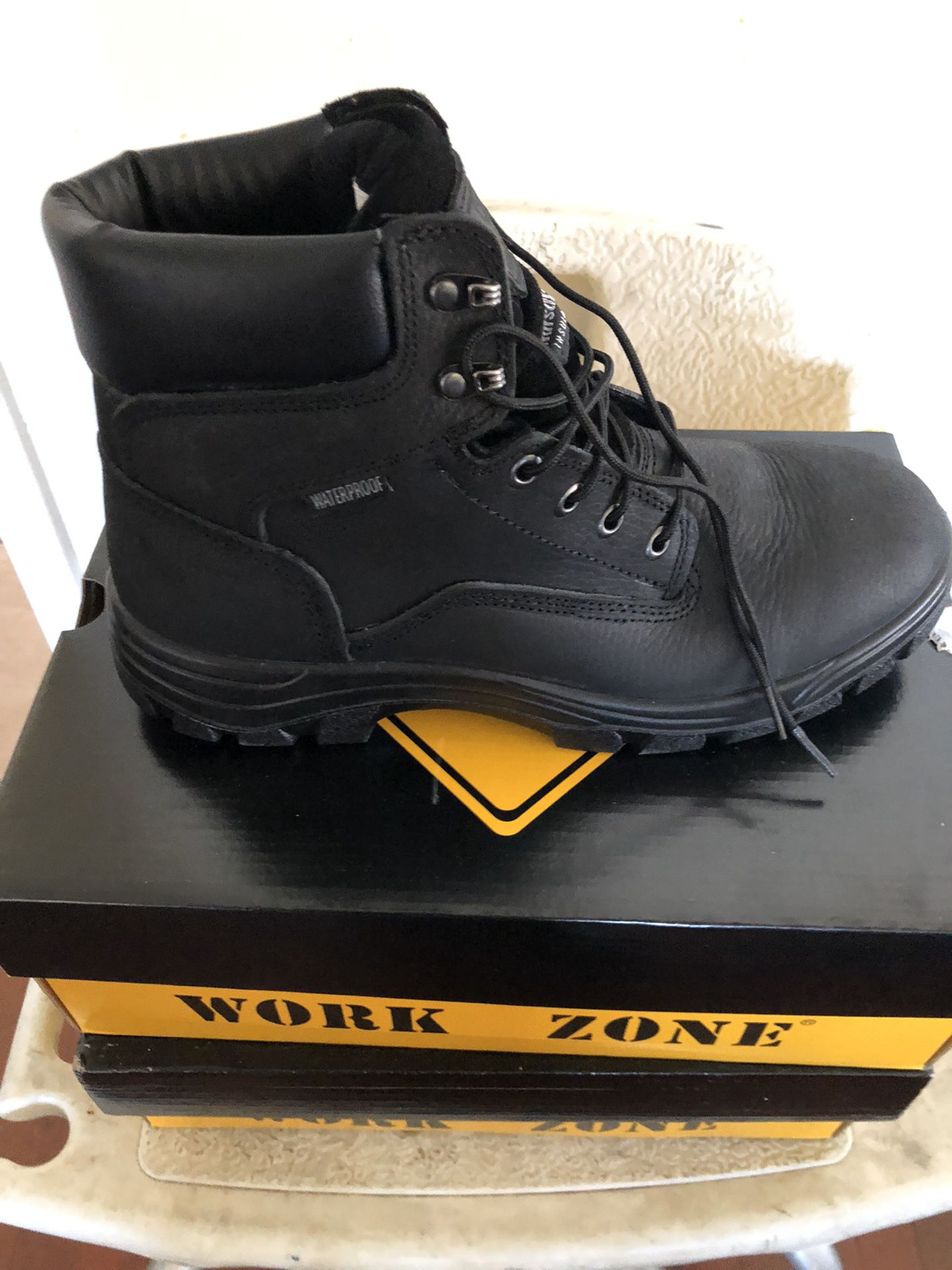 NEW work boots waterproof