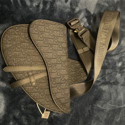 Christian Dior Canvas Crossbody Bag