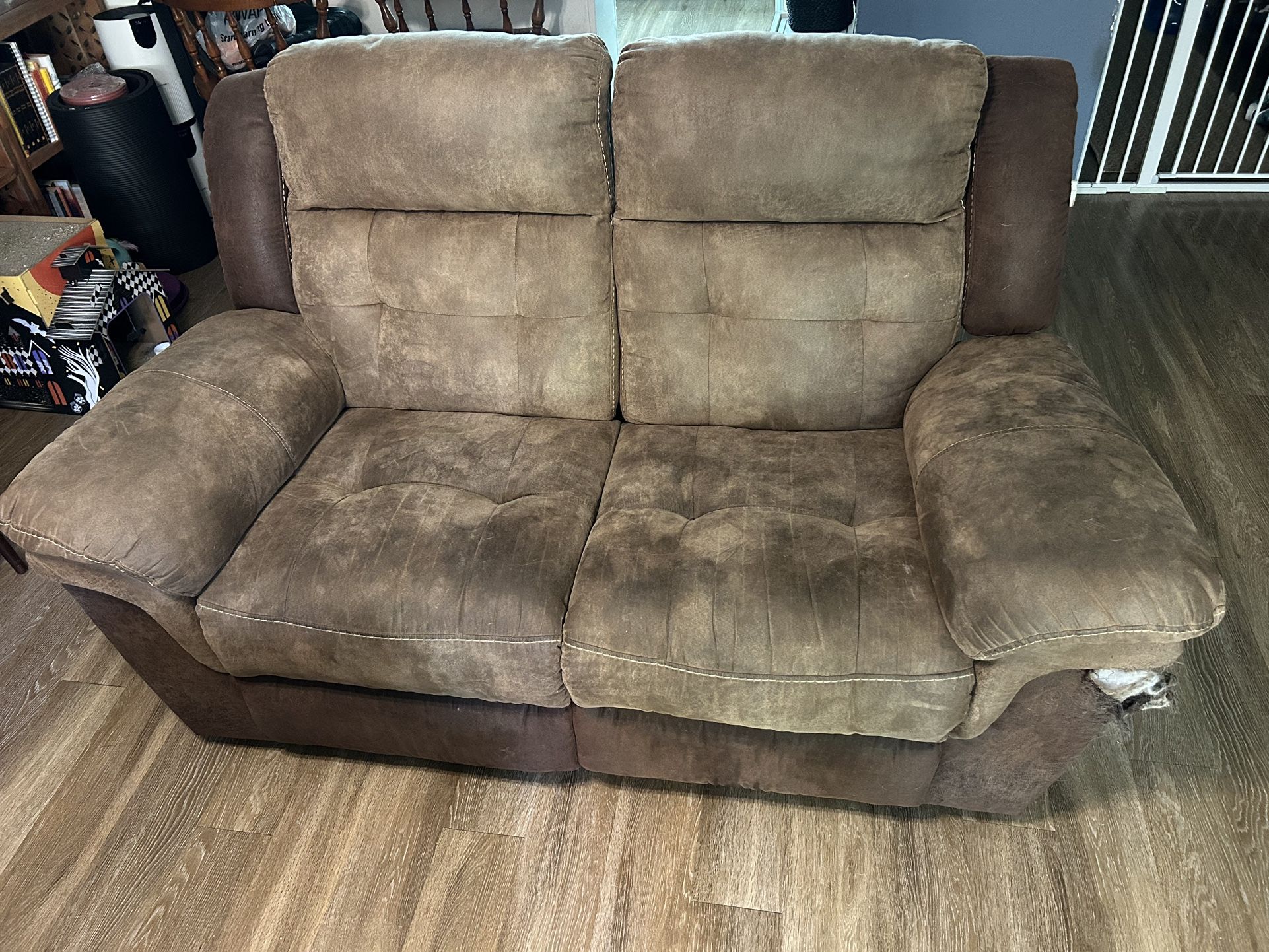2-reclining Sofas (free)