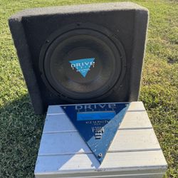 Crunch Amplifier & Box 