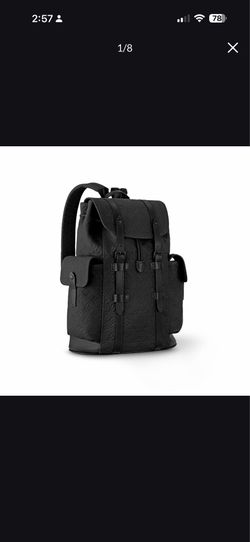 LV ALL BLACK Christopher MM backpack! NEW