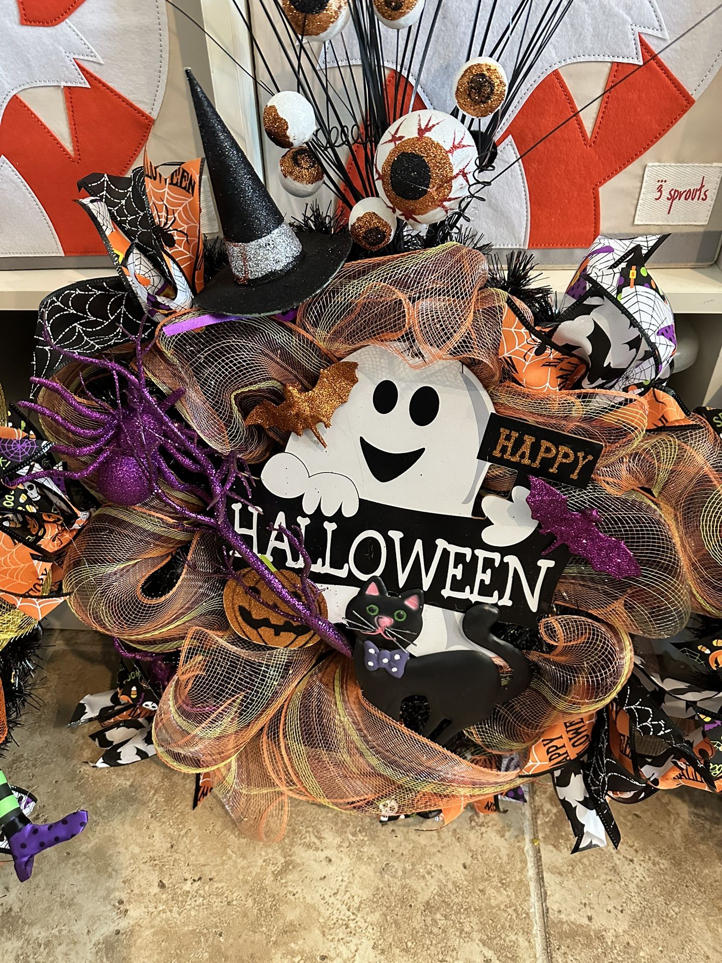 Halloween wreath’s