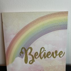 Rainbow Girls Room Decor Nursery Room Decor