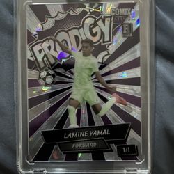 Barcelona Lamine Yamal  rookie card 1/1