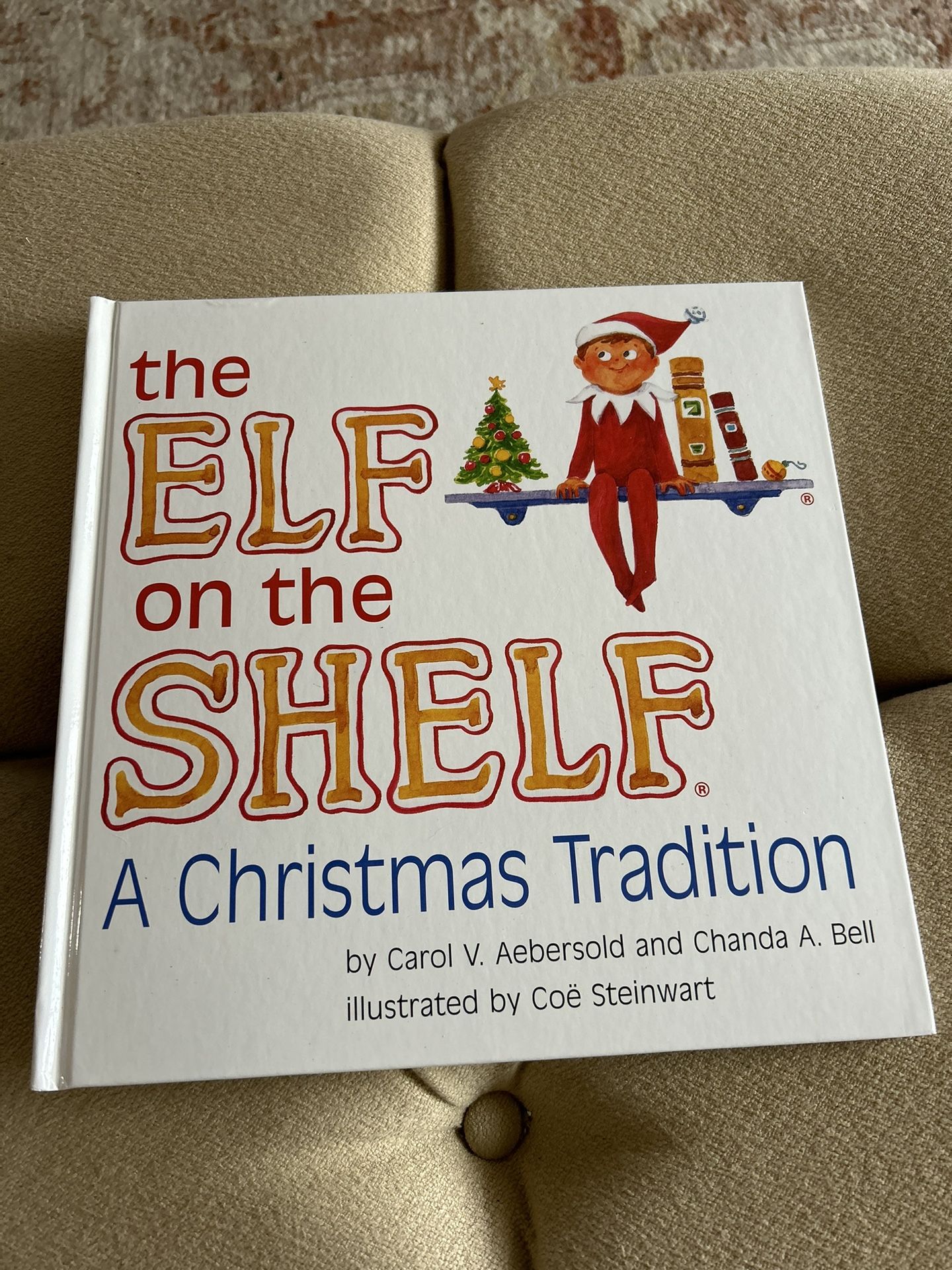 Christmas-Elf On the Shelf Book
