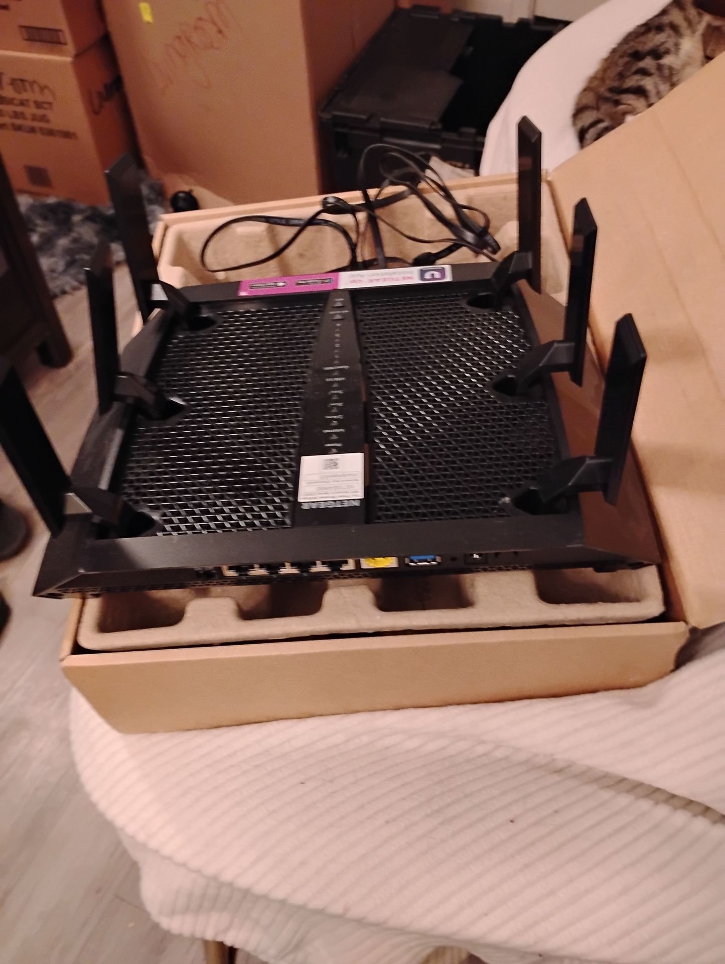 NETGEAR Nighthawk X6 (R7900) Smart WiFi Tri-Band AC3000 Router