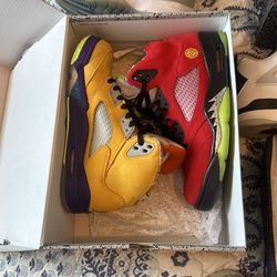 Jordan 5 “What The” Size 9