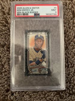 Ken Griffey Jr PSA9