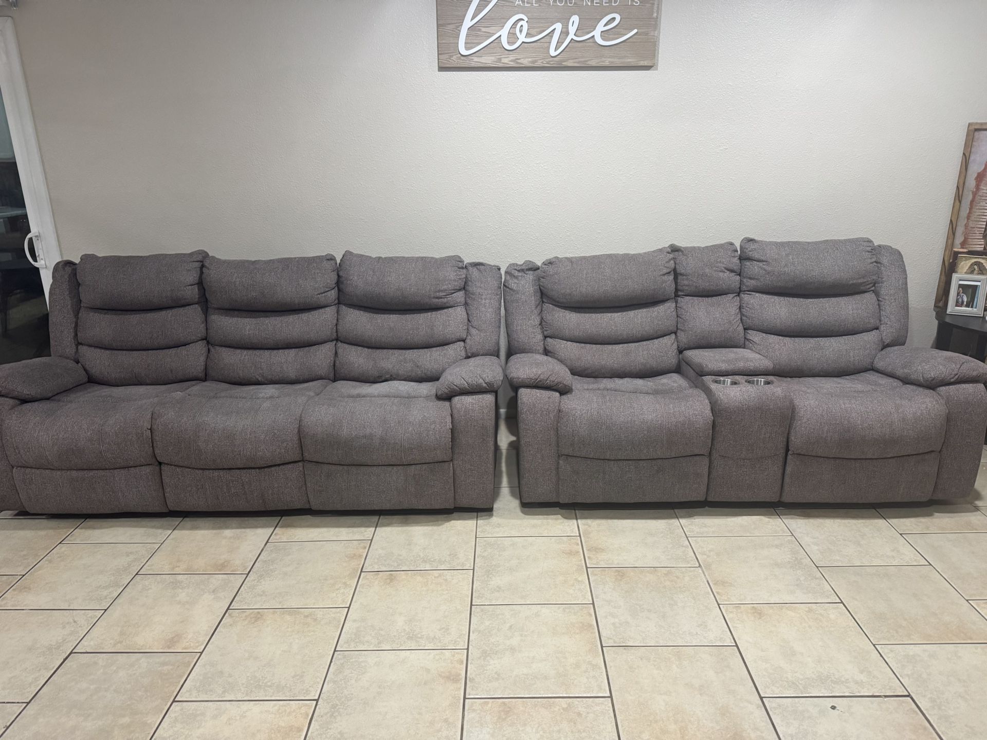 Grey couch