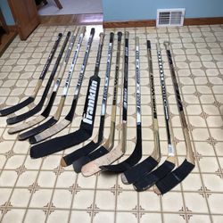 Authentic Game Used NHL Hockey Sticks
