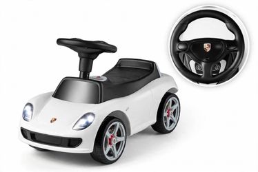 ✅NEW✅ Electric Push Car White Sports Car Porsche