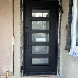 Wrought Iron Entry Doors •in stock•