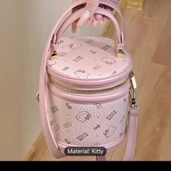 Hello Kitty Purse Crossbody Bucket 
