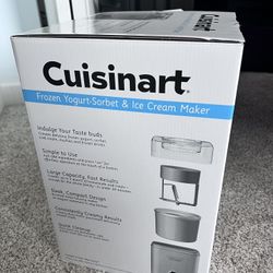 Cuisinart Yogurt and Ice-cream Maker