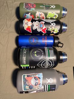 Water Bottles - No Lid