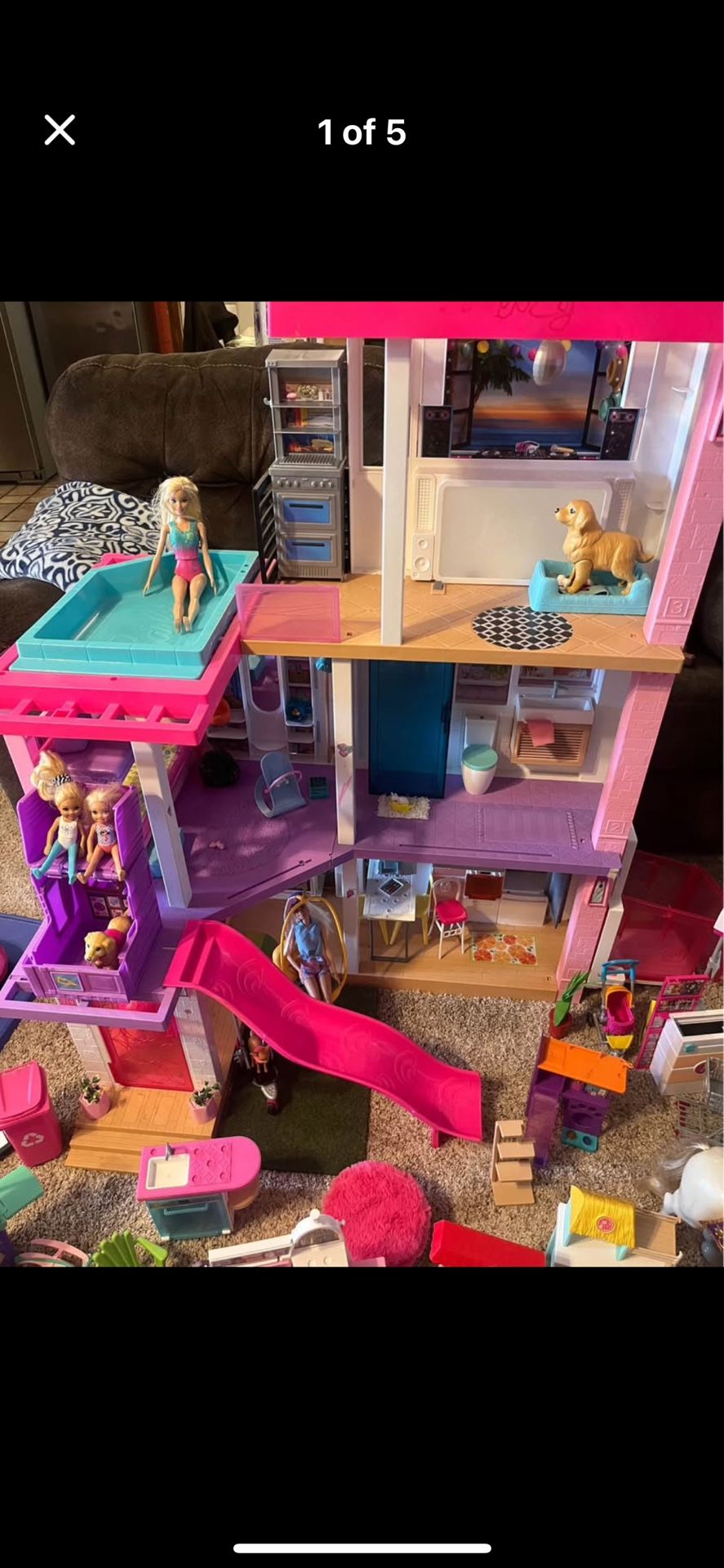 Barbie House/barbie accessories