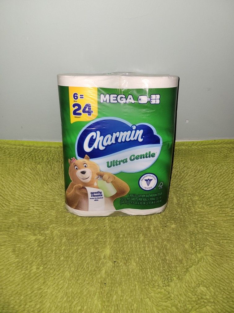 6 Rolls Toilet Paper Ultra Gentle