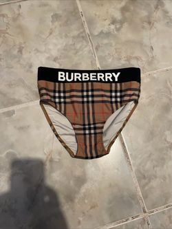 Burberry Swimming Bikini Youth Girls Bikini Bottoms Size 12Y Nova Check